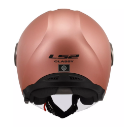 Kask otwarty Jet LS2 Classy Gold Pink
